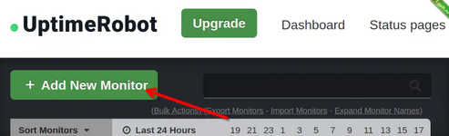 Возращаемся в UptimeRobot и создаем новый мониторинг.png