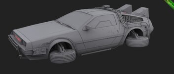 Ready Player One - Parzival's Delorean.jpg