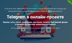 [Дмитрий Зверев] Telegram в онлайн-проекте (2024).png