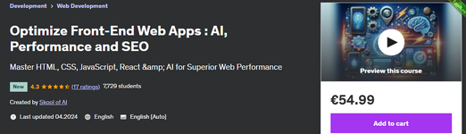 [Udemy] [ENG] Оптимизация интерфейсных веб-приложений - искусственный интеллект, производительность и SEO (2024).png