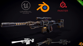 Udemy - The Ultimate weapon course (Create Sniper in Blender 3.4 ).png