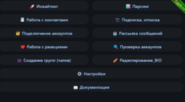 Этот мощный и продвинутый Telegram спамер создан для автоматизации рассылки сообщений и повышения эффективности взаимодействия с аудиторией. Программа поддерживает множество полезных функций, делающих её удобной и надежной..png