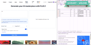 Создание бесплатного API для генерации изображений, используя перехваченные запросы Flux.png
