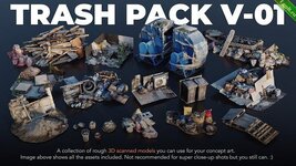 Artstation – Trash Pack V-01-04 – 3D Scanned Kitbash Assets.jpg