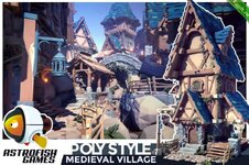 Бесплатно (вместо 3 200р) получаем ассет «POLY STYLE - Medieval Village» для Unity.jpg