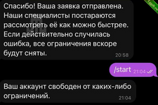 Снимаем спамблок с личного аккаунта «Telegram»2.png