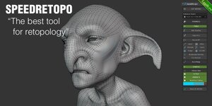 SpeedRetopo v0.2.1 Blender.jpg