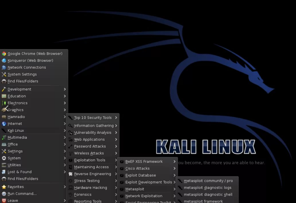 Kali Linux ОС